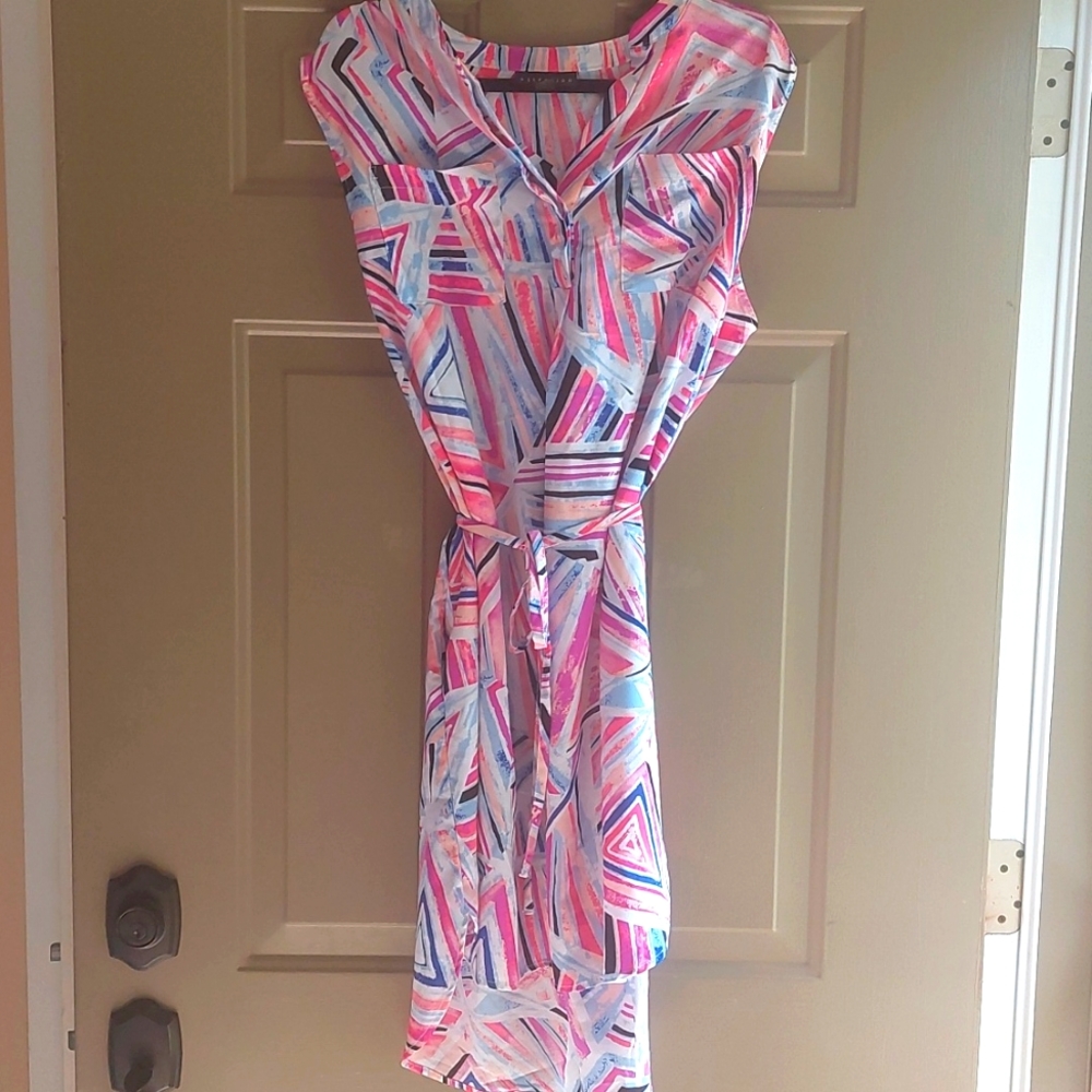 Attention multi color dress sz XL